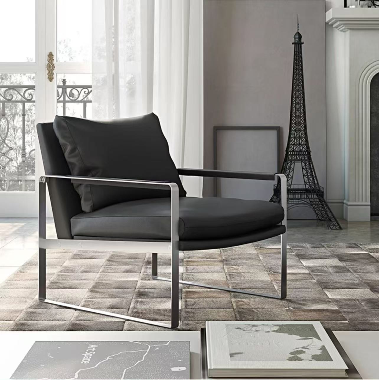 深圳德洛 | 经典包豪斯风单人沙发,复刻永恒美学