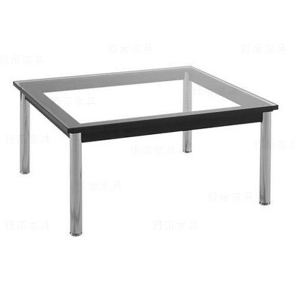 柯布西耶设计的咖啡桌(Le Corbusier Coffee Table LC10)