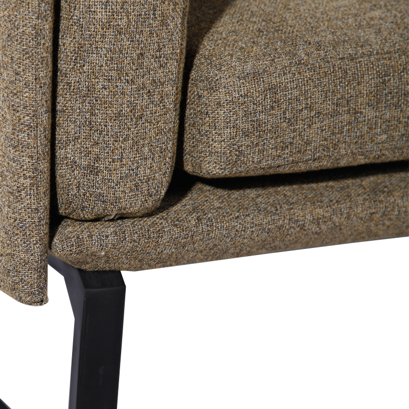 北欧布艺转角沙发