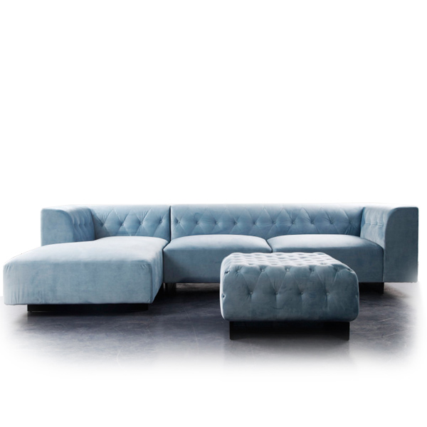 客厅组合布艺沙发（Marlon sofa）