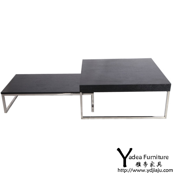 长方形实木咖啡桌