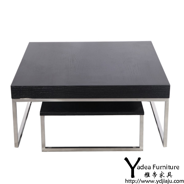 长方形实木咖啡桌