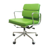 高档不锈钢真皮办公椅 Eames Office Chair
