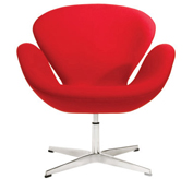 【现代时尚家具】天鹅椅 Arne Jacobsen Swan Chair