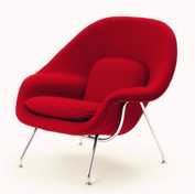 【Eero Saarinen 设计大师家具】子宫椅子 Womb Chair
