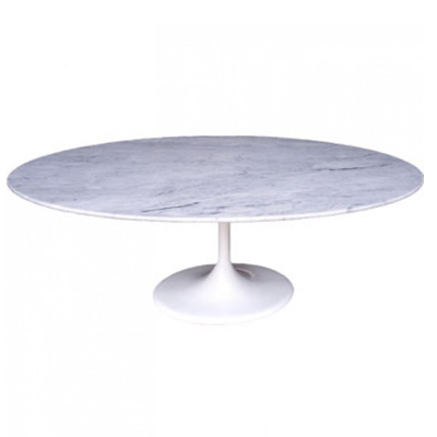 沙里宁郁金香餐桌(Saarinen Tulip Oval Dining Table)
