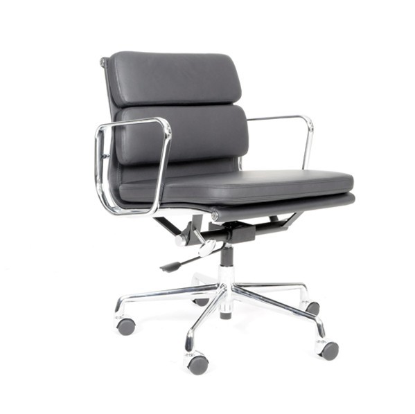 高档不锈钢真皮办公椅 Office Chair
