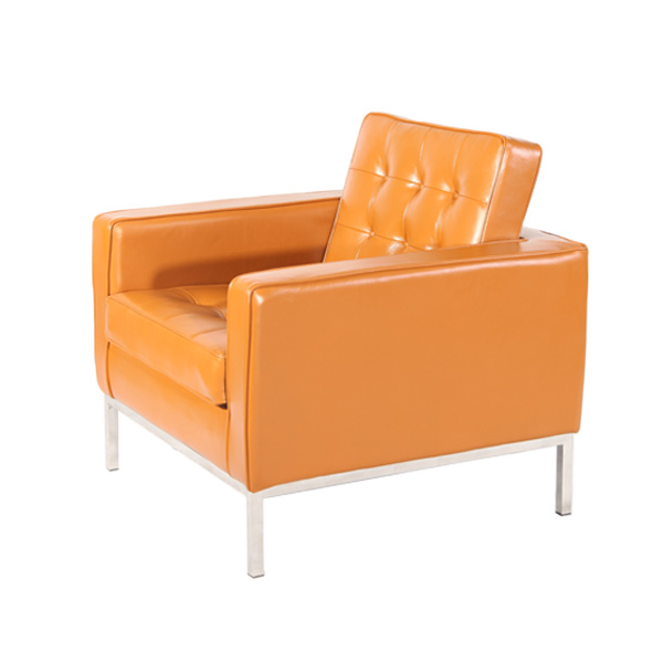 真皮单人休闲沙发