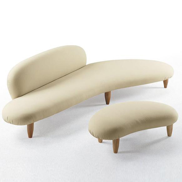 鹅卵石沙发(Isamu Noguchi Freeform Sofa)