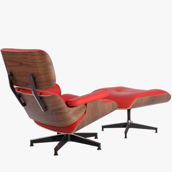 红色伊姆斯休闲椅