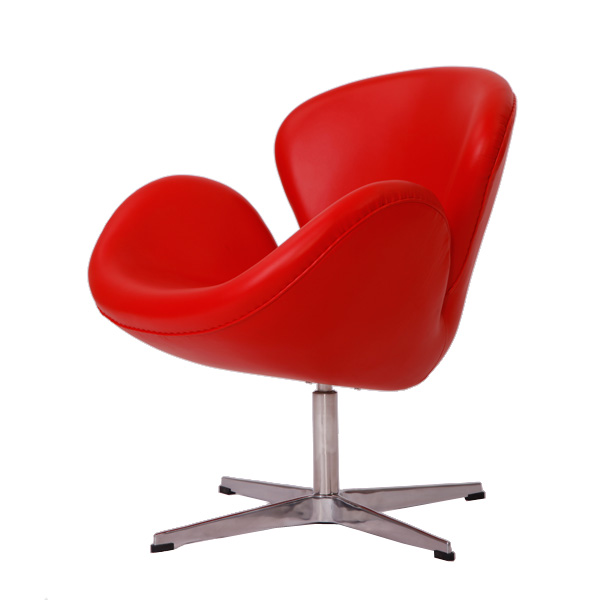 高端家具：真皮天鹅椅