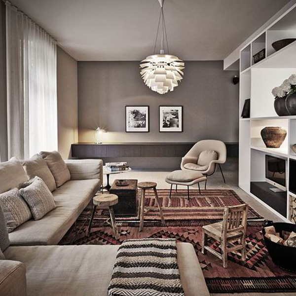 德国柏林的现代北欧风格装修