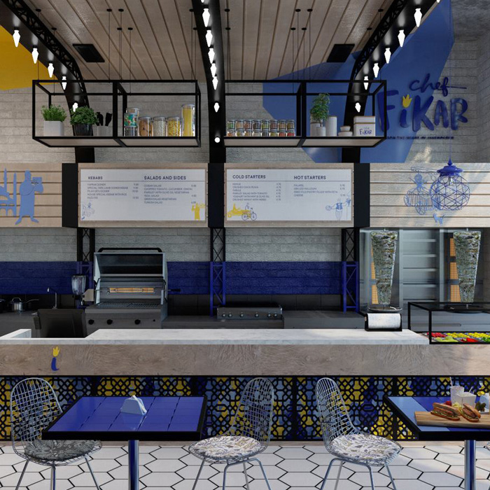 现代咖啡馆的装修案例