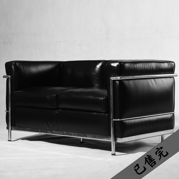 现货促销：双人位柯布西耶沙发