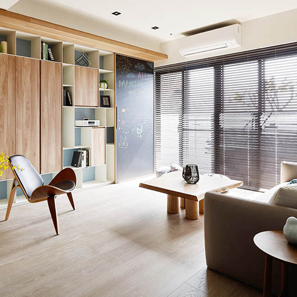 35平米的房间如何打造2房2厅1卫呢