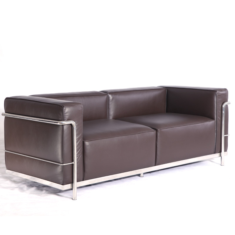 双人位真皮沙发