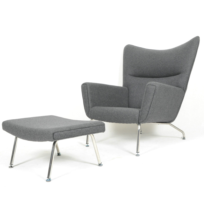 北欧风格躺椅（CH445 Wing Chair）