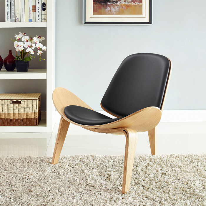 Wegner shell chair（三脚休闲椅）