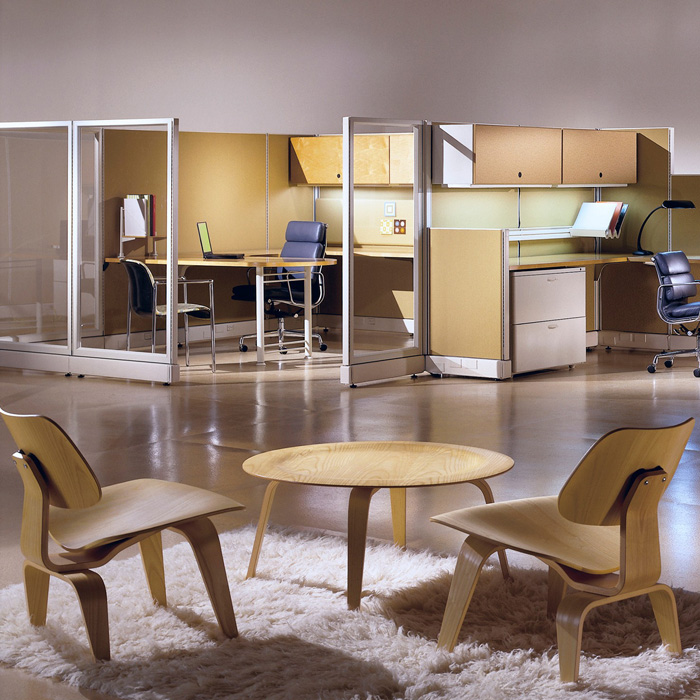 伊姆斯曲木休闲椅子(Molded Plywood Chair)