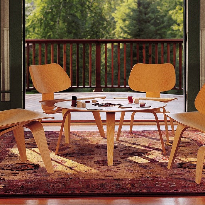 实木茶几咖啡桌 Molded Plywood Coffee Table