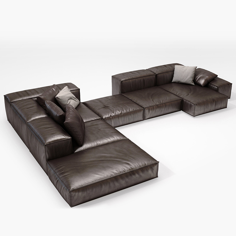 现代意式轻奢组合式沙发（Extrasoft）