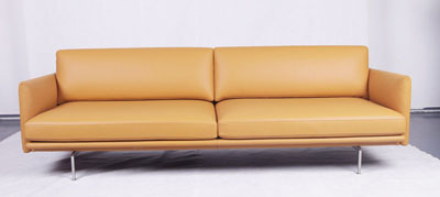 现代简约高弹休闲真皮沙发